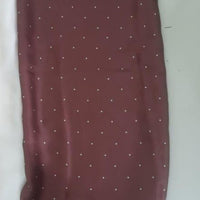 Satin Silk Printed Kaftan Saree With Unstitched Blouse