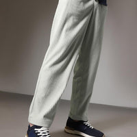 Men's Caudray Fabric Stylish Pants (Grey, Pack of 1)